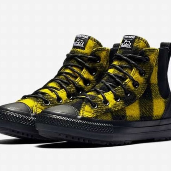 CONVERSE CHUCK TAYLOR CTAS CHELSEA BOOT WOOLRICH - Picture 1 of 8